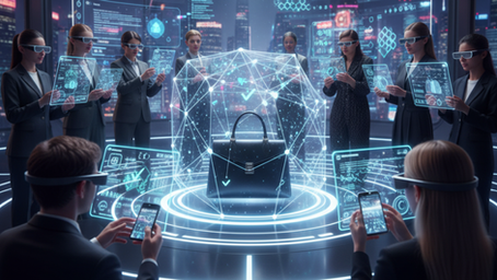 TikTok revolutionizes luxury auctions. Tokenization and digital twins guarantee the verification and authenticity of each piece, creating a new standard of trust and transparency in the digital marketplace.