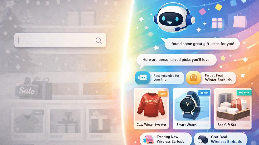 Why Agentic Commerce is Replacing the Holiday Search Bar