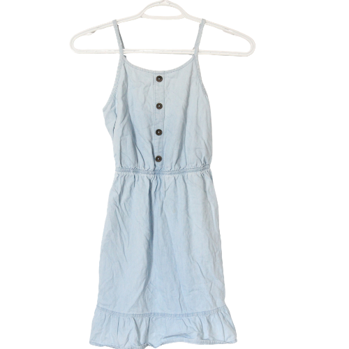 George Light Faux Denim Tank Dress Size 10