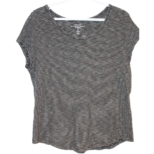 Gap Black Striped TShirt Size L