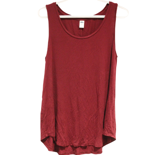 Old Navy Maroon Flow Tank Size M