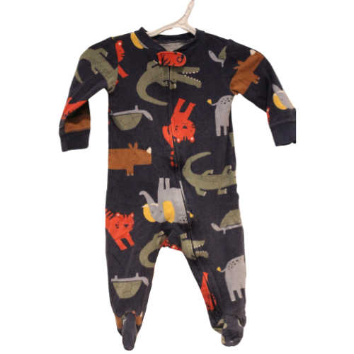 Carters Navy Animal Sleeper Size 9m