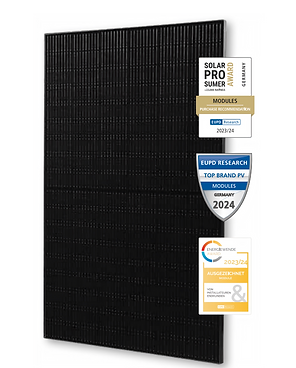 SolarFabrik,Crni solarni panel s više nagrada, uključujući Solar Prosumer Award 2023/24 i Top Brand PV Modules 2024. Visokouč