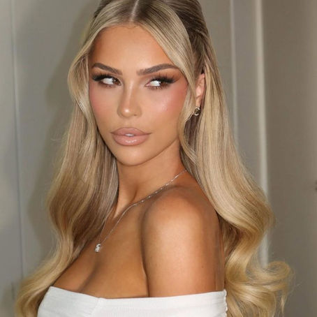 spray tan and makeup