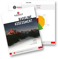 Pinnacle Baseline Assessment report with data chart