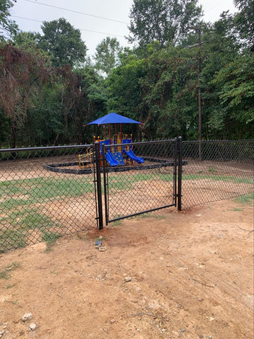 Little Fox Academy Lancaster | Black Chain Link Playground Fence