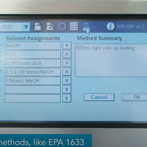 Solvent Assignments on the SPE-03 and Presto System