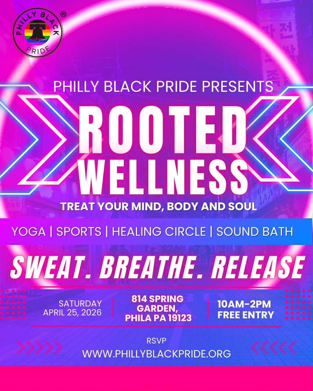 ROOTED WELLNESS: Sweat. Breathe. Release.