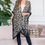 Thumbnail: Leopard Open Front Kimono