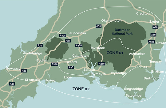 Coverage map