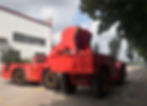 ENKEC underground mining loader and dump truck for underground mining and tunnel operation.