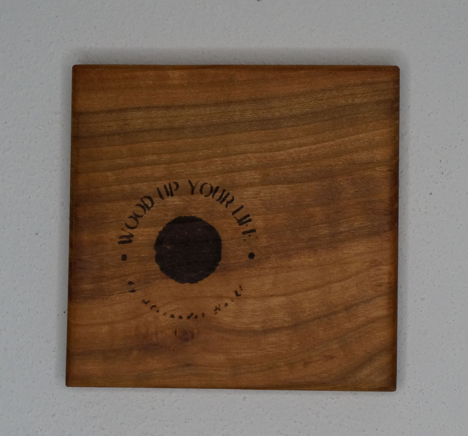 Untersetzer mit Gravur