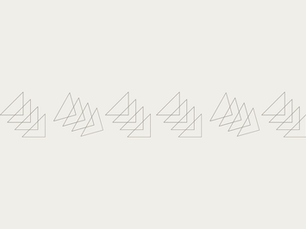 Repeating geometric triangle patterns symbolising recurring emotional patterns and coping