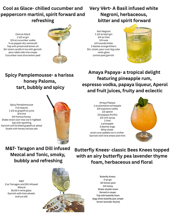 Poached Pear Pisco sour 2 oz pisco 1 oz lime 14 oz quiver 12 oz pear liquor 12 oz fire syr