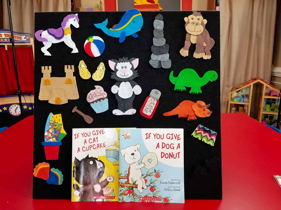online preschool book series lessons at Creative Kids Virtual Preschool