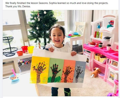 SEASONS and FIVE SENSES! Online Preschool At Creative Kids Virtual Preschool w/Denise & Ollie!