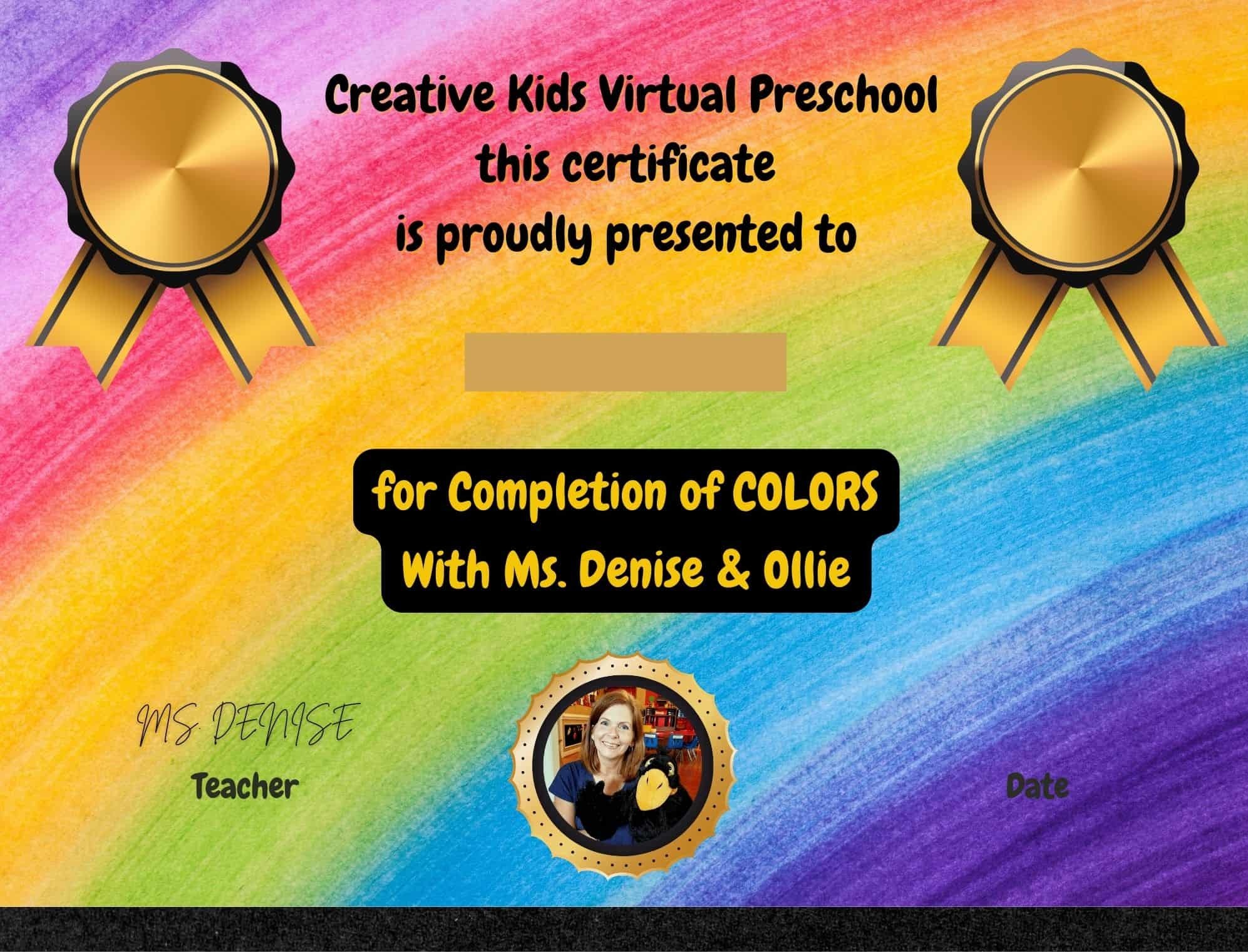 Online Preschool Creative Kids Virtual Preschool