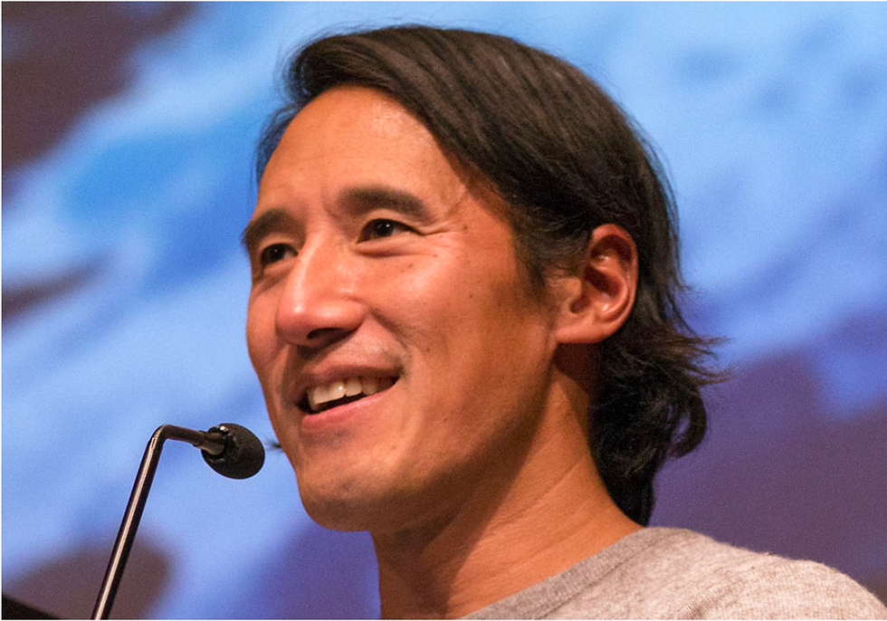 Jimmy Chin Visits Andover