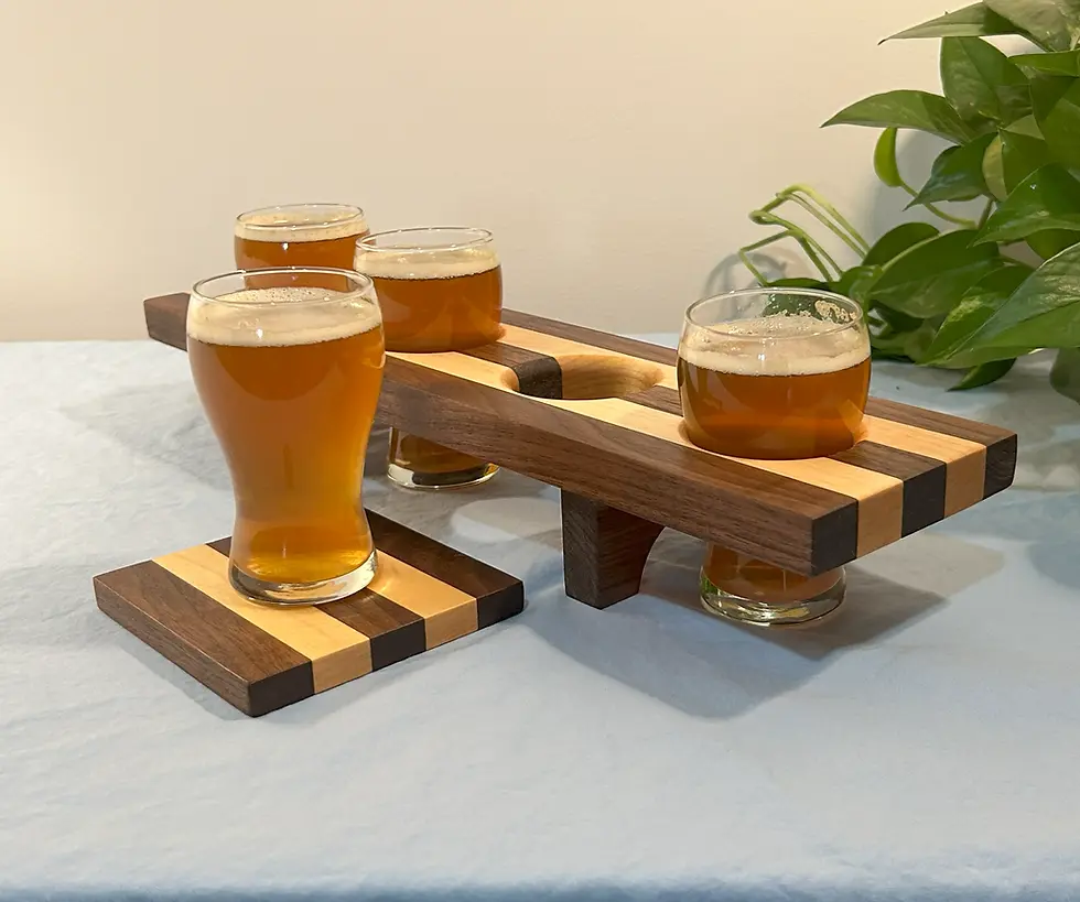 Thumbnail: Festive Beer Flight Board