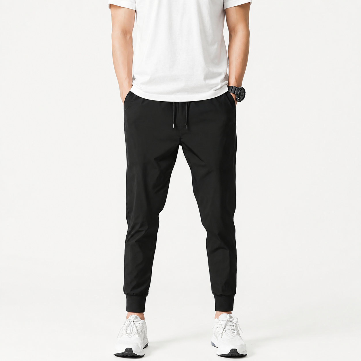 Men's Slim Fit Jogger Pants for Spring and Autumn