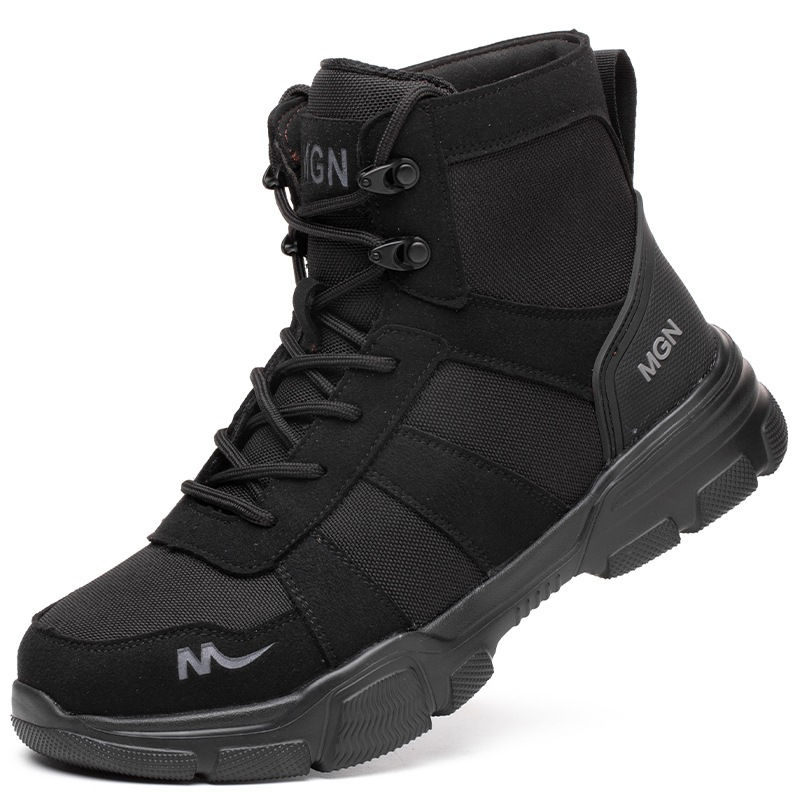 Thumbnail: Steel-toe work boots