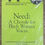 Thumbnail: Need by Audre Lorde