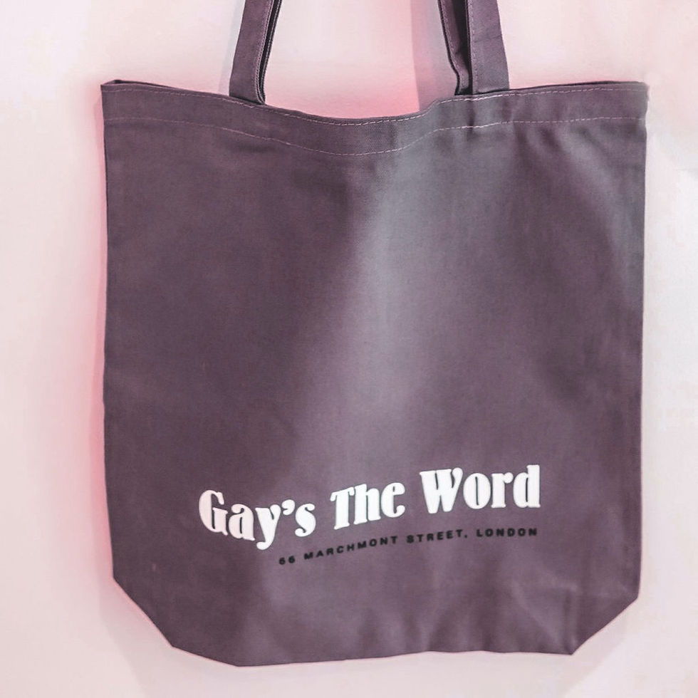 Thumbnail: Gay's The Word Tote Bag, The Original