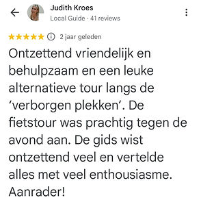 Review Fietstour Barcelona Nederlandse gids Joris