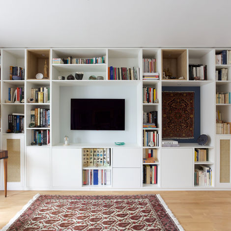 agencement et décoration d'un appartement style scandinave Yvelines par miss in situ 