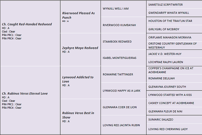 Pedigree Ruby Setter