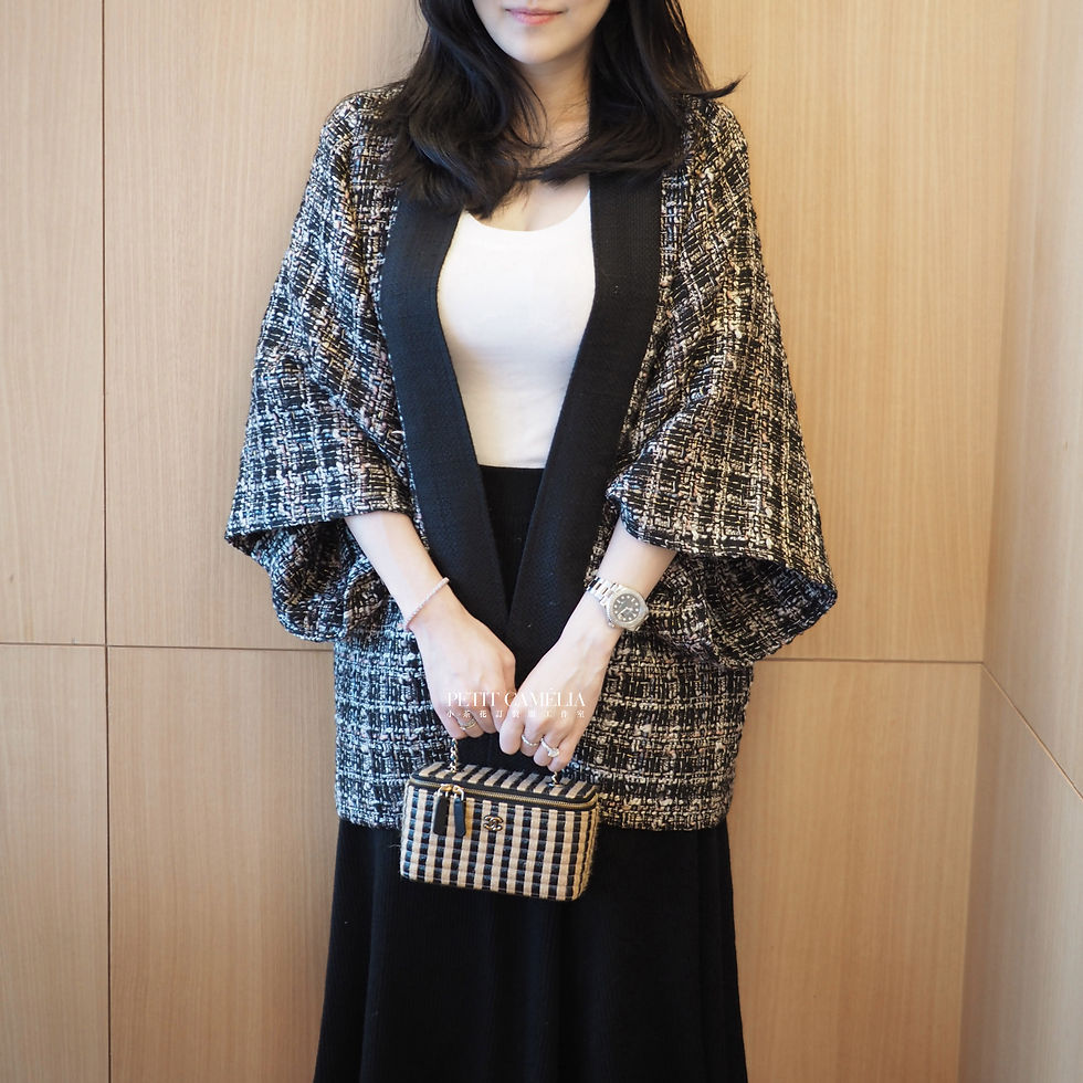 縮圖：深焙咖啡 和服款外套