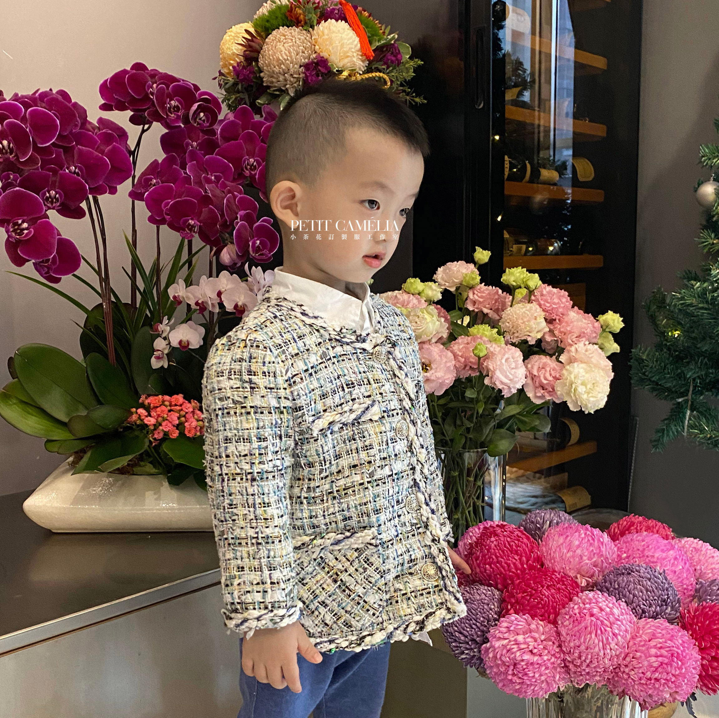 歐珀混紡 捲捲外套