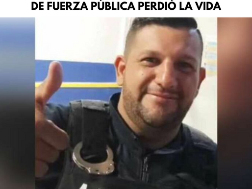 Así se dio accidente en el que director de Fuerza Pública perdió la vida