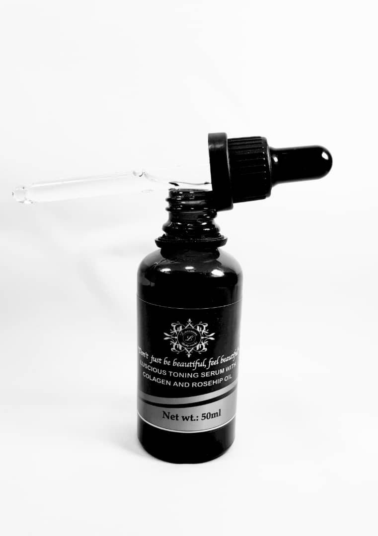 Thumbnail: LUSCIOUS TONING SERUM WITH COLLAGEN AND ROSE-HIP OIL