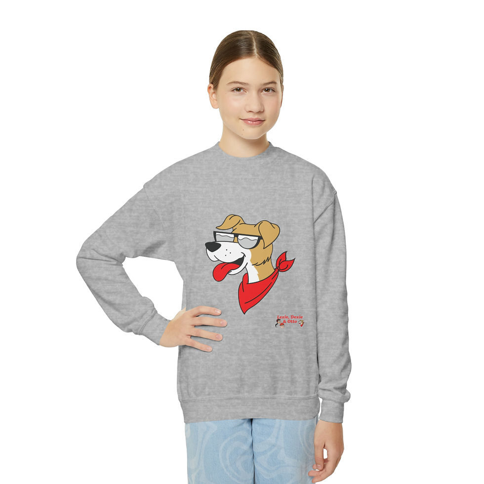 Thumbnail: Otto's Youth Crewneck Sweatshirt
