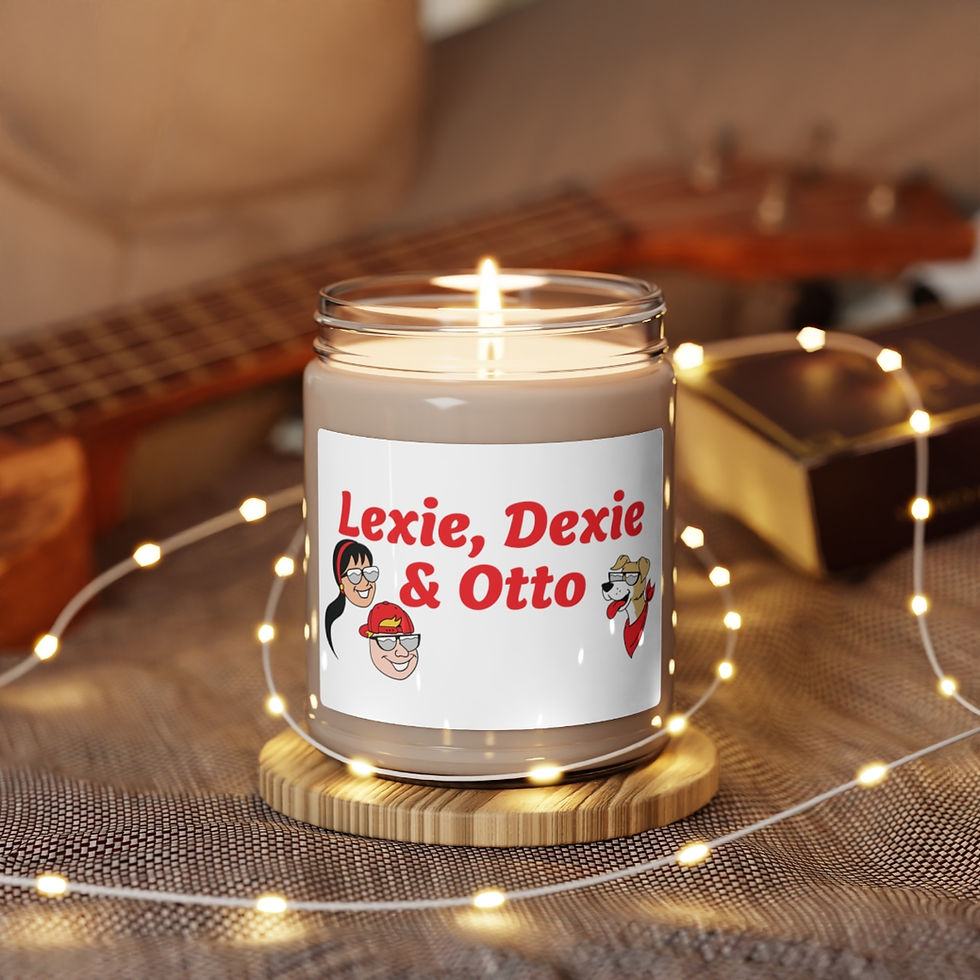 Thumbnail: Lexie, Dexie, and Otto Soy Candle