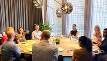 The roundtable in full flow