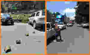 Este lunes habitantes de Uruapan bloquearon carreteras para demandar obra pública (+Fotos)