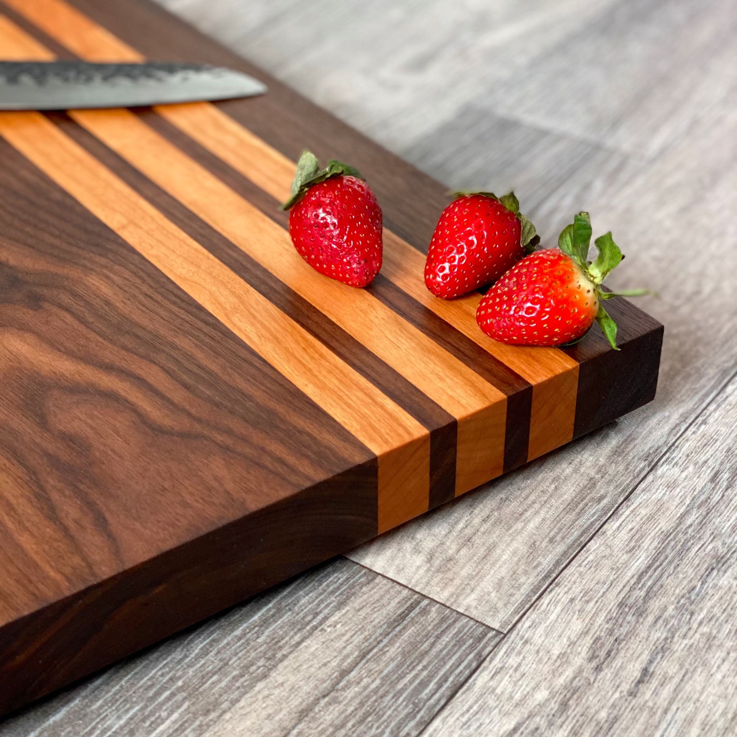 Black Walnut & Cherry Chopping Board