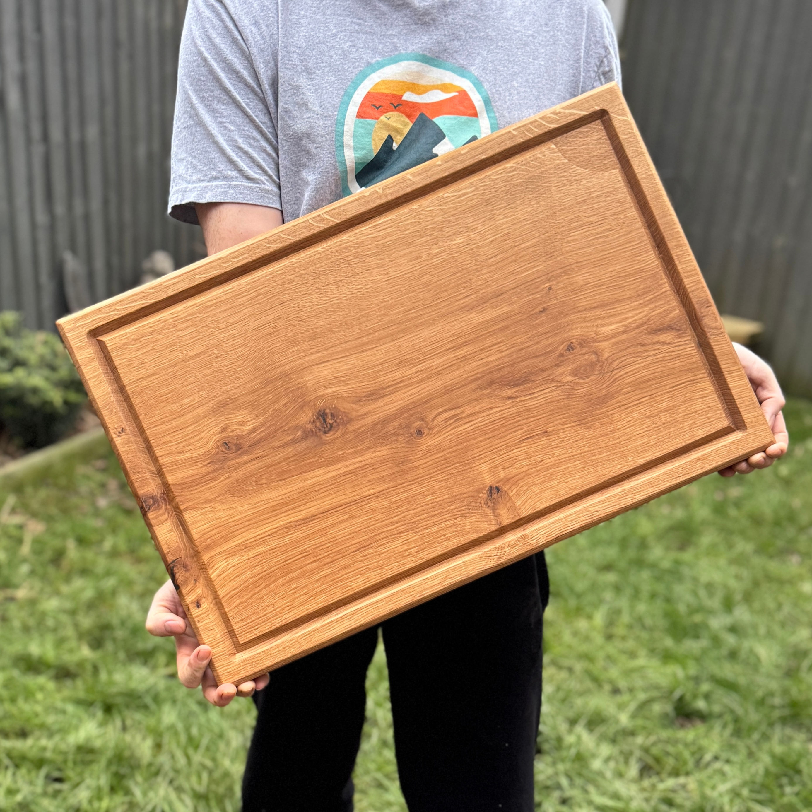 Extra Large Oak Carving Board