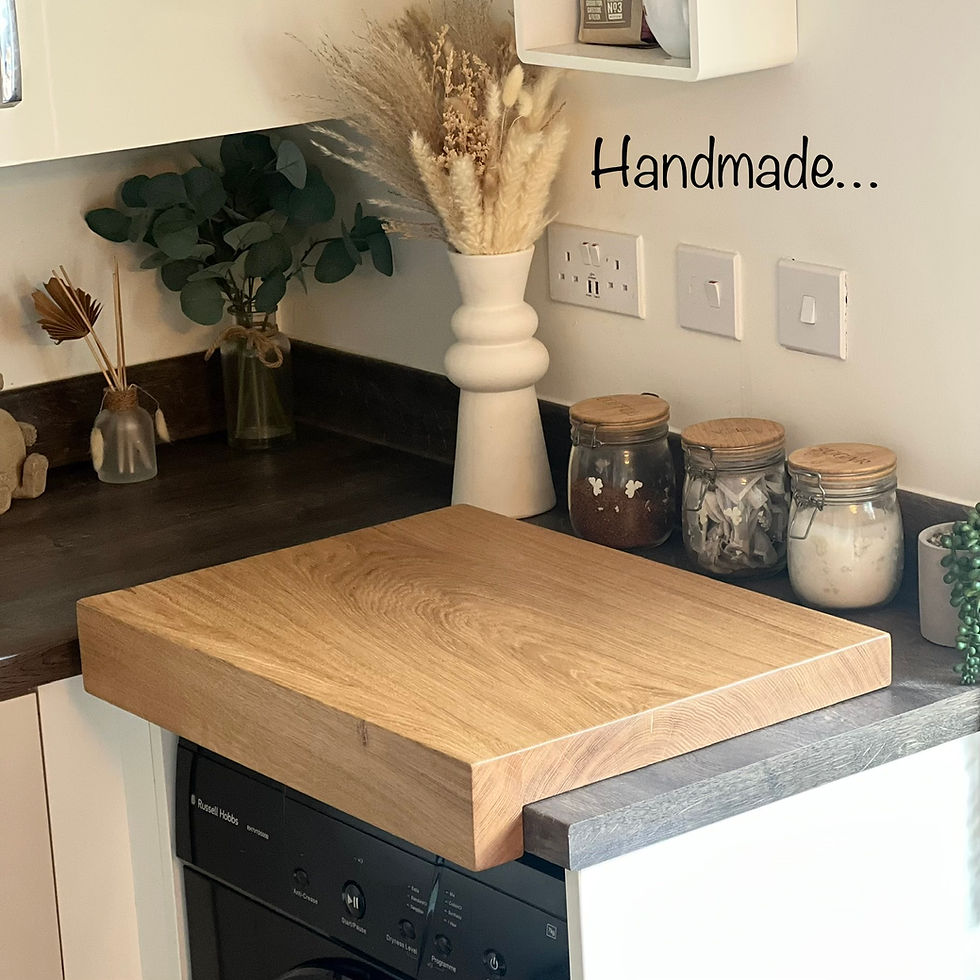 Thumbnail: XL Lipped Oak Chopping Block