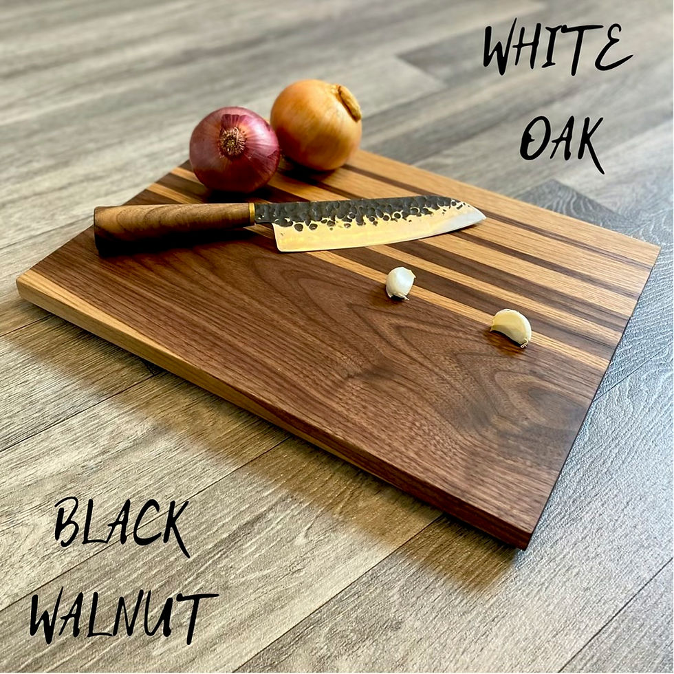 Thumbnail: Black Walnut & Oak Cutting Board