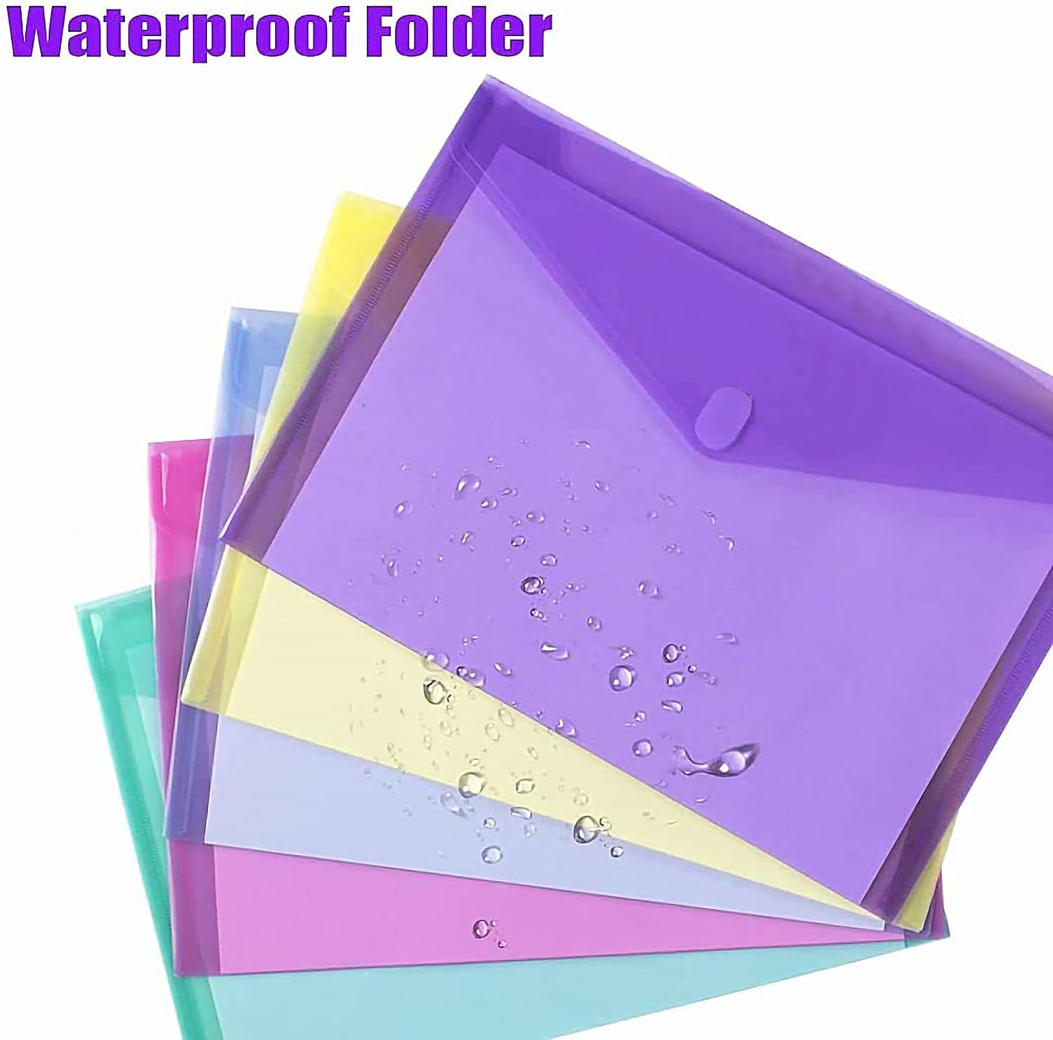 Clear Plastic Folders