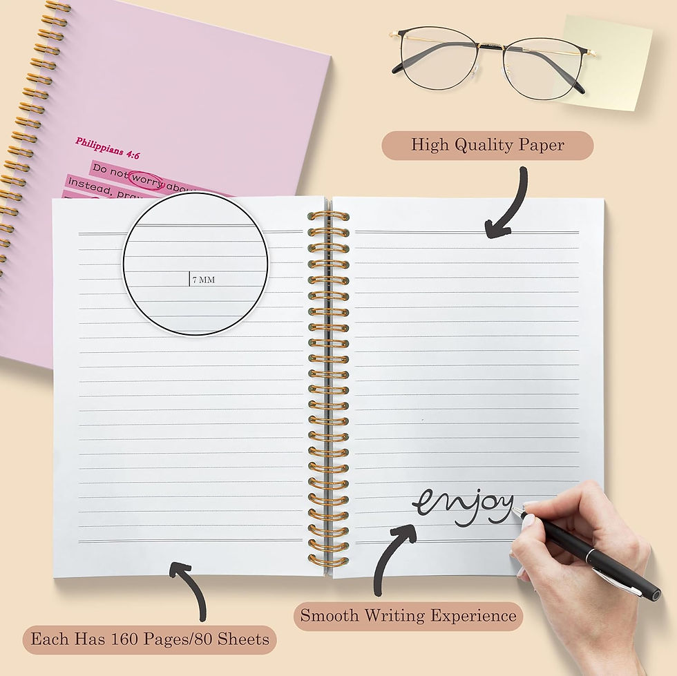 Thumbnail: Pink Bible Verse Notebook