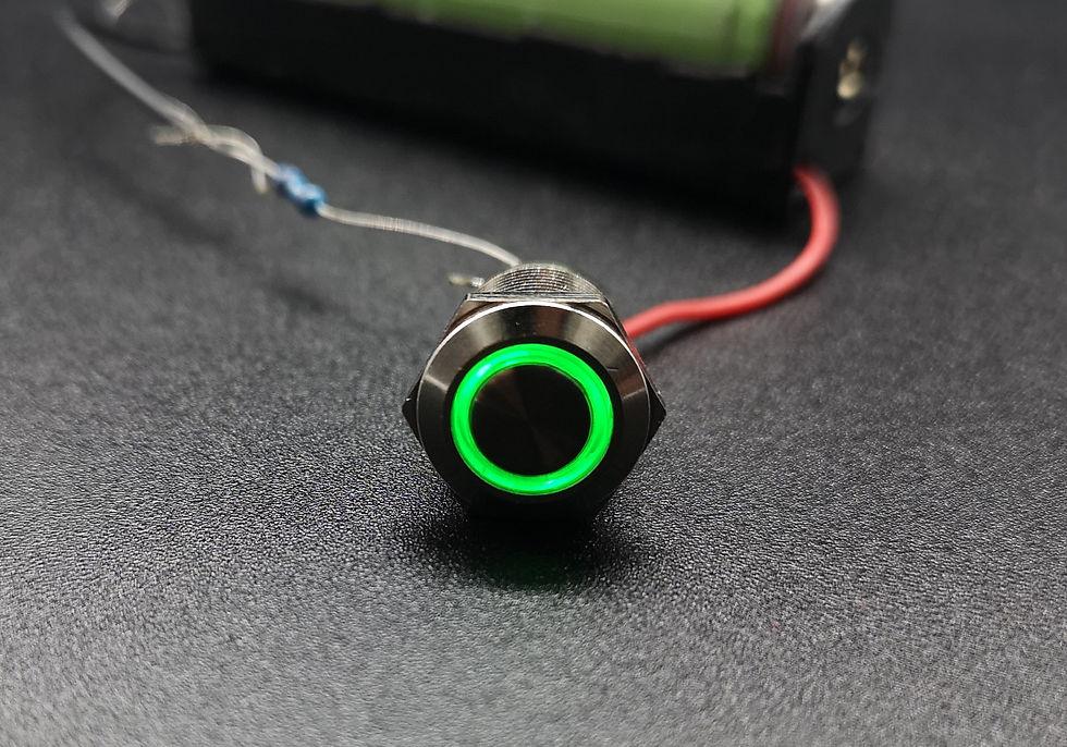 Miniature : SWITCH LUMINEUX ARGENT 12MM POUR SABRES LASERS