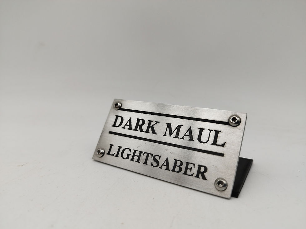Miniature : Plaque personnalisée