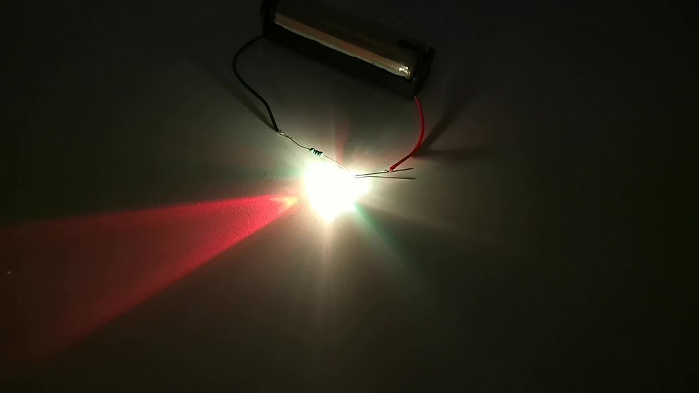 Miniature : Led RGB clignotante lente
