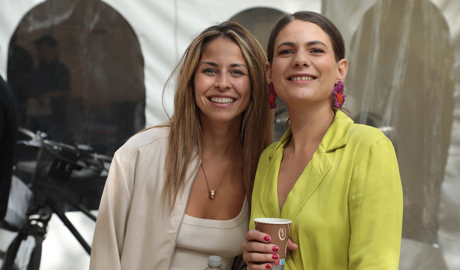 Nagah Amiri und Marie Knäpper