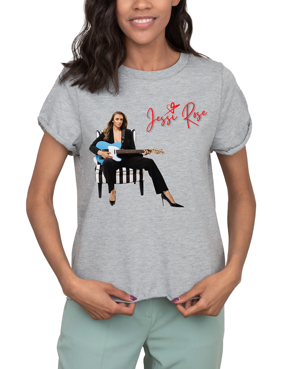 Thumbnail: Unisex "Jessi Rose" Cotton T-Shirt