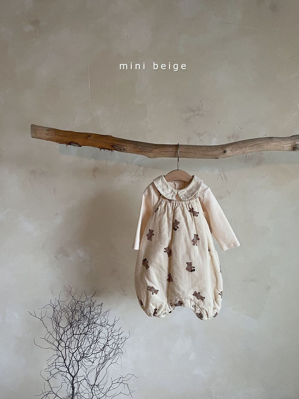 縮圖：厚棉吊帶褲